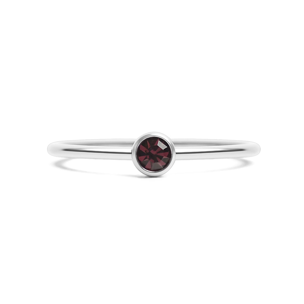 Garnet ring february birthstone outlet ring